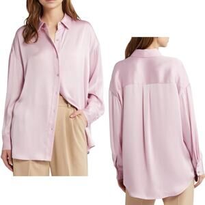Favorite Daughter, NWT Women's The Smooth Ex-Boyfriend Shirt, Pastel Lavender XS